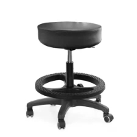 GXG 圓凳款 工作椅 (塑膠踏圈+防刮輪)   TW-T01 EXK