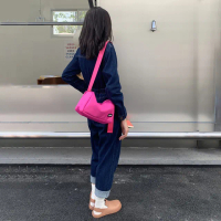【LEESA】小書包\郵差包\尼龍包\馬卡龍色系\女生包包\情侶包包\流行\禮物\運動包\包包女斜背包\