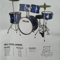 DRUM SET JUNIOR ROLLING JB1049A/DRUM JUNIOR/DRUM ANAK-ANAK - HOPE ONE