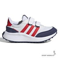 【下殺】Adidas 童鞋 中童 慢跑鞋 休閒鞋 RUN 70s 白藍紅【運動世界】GW0333