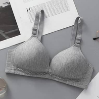 BH Bra Menyusui Bra Tanpa Kawat Wanita Ibu Hamil BH078 Kualitas Import ABU 38/85