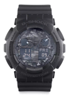 Casio Casio G-SHOCK Jam Tangan Pria - Black - Resin - GA-100CF-1ADR