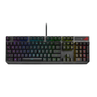 【ASUS 華碩】ROG STRIX SCOPE RX BL 藍軸 有線電競鍵盤(魔物獵人適用)