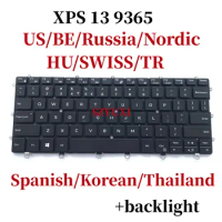 100%New Original For Dell XPS 13 9365 laptop keyboard Backlight NSK-EG0BC