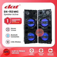 SPEAKER ACTIVE DAT UKURAN 15 INCH DX152 MIC GARANSI RESMI (MEDAN)