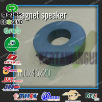 BEST PROMO Magnet / mahnet FERRITE Ring Speaker bulet 100x45x20