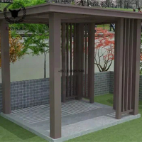 Metal Pop Up Folding Outdoor Gazebo