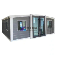 Hot Sale Heat Insulation Container House Expandable Container House 40Ft Expandable Container House with Full Bathroom