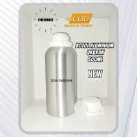 Botol Parfum Kaleng Aluminium 500ml dan 450ml - Botol untuk Penyimpanan Bibit Minyak Wangi | Sein Pa