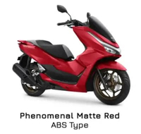 Honda PCX 160 ABS Bandung Matte Red Bandung