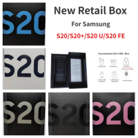 Empty Retail Box For Samsung S20/S20+ 5G S20 Ultra 5G S20 FE or US/EU/UK Accessories 25W Charger Type-C Cable Headset Empty Box