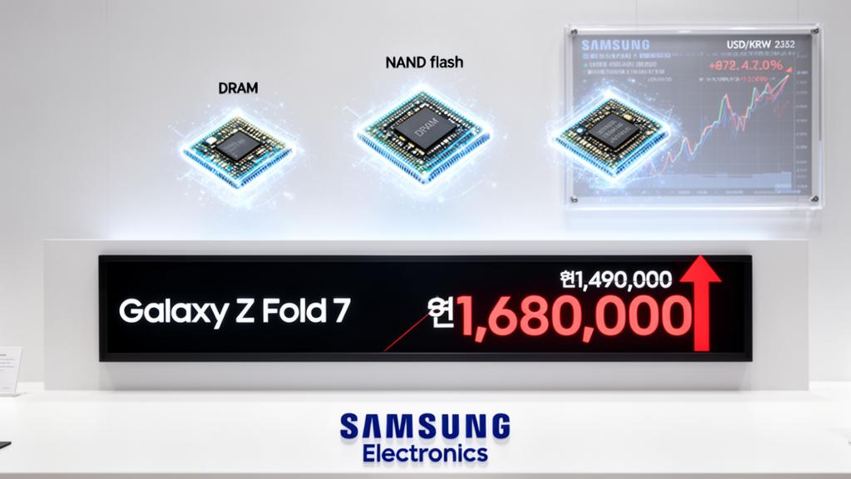 Samsung、コスト圧迫で既存スマホ価格を改定 次期「Galaxy Z Fold 8
