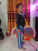 Kuda Lumping Anak Warna-Warni / Mainan Tradisional untuk Latihan Tari Seni Kuda + Pecut