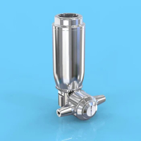 1/2" 3/4" 1" Inch 3D Rotary CIP Storage Tank Cleaning Jet Heads / Fermenter Washing Machine, MG Series High Pressure WashJet