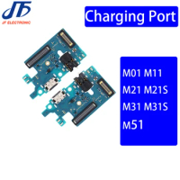 10Pcs Charging Port Flex Cable for Samsung Galaxy M01 M11 M21 M21S M31 M31S M51 USB Dock Connector Charger Ports