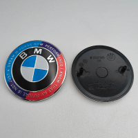 Biểu tượng mui xe BMW 3D ABS 74mm 82mm Huy hiệu logo nắp cốp xe phía trước cho BMW E39 E46 E30 E36 G
