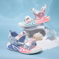 New Kids Sport Sandals Boys Girls Hook&amp;Loop Beach Sneaker Shoes Student Beach Sandals for Girls