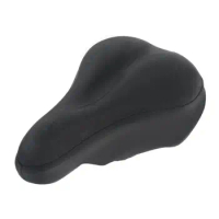Memory Foam Bike Seat Cover Comfort Exercise Cycle Seats Cover Padded Wide Bicycle Seat Memory Foam Padded Shock Absorbing Memor