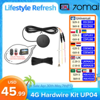 70mai 4G Hardwire Kit UP04 Only for 70mai Dash Cam Omni X200 and 70mai 4k A810 dash cam