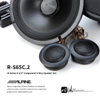 M1L ALPINE R-S65C.2 6.5吋 兩音路 分離式喇叭 CFRP分音喇叭 竹記公司貨