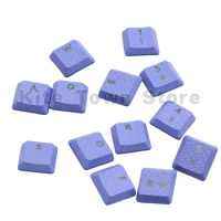 13pcs Purple Texture Tactility Backlit Replacement Keycaps for Logitech G813 G815 G913 G915 TKL RGB Mechanical Keyboard