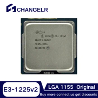 Processor Xeon E3-1225V2 SR0PJ 4Core 4Threads LGA1155 22NM CPU 3.2GHz 8M E3 CPU E3 1225V2 LGA1155