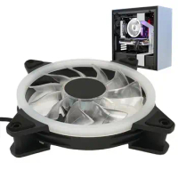 Computer Case Fans Desktop Cases Air Cooler Cooling PC Fan Silent Multifunctional Computer Cooling Case Fan For Desktop Computer