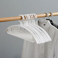 無痕防滑3D曬衣架 (5入裝) 多功能塑料防滑衣架 衣服架 掛衣架