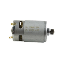 1PC RS550 Motor 13 Teeth Replace For BOSCH Cordless Drill Screwdriver GSB/GSR120-LI 18V Spare Power Tool Parts
