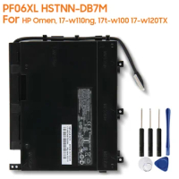 Replacement Battery PF06XL HSTNN-DB7M For HP Omen 17-W110NG 17T-W100 17-W120TX 853294-850 Rechargeable Battery 98.5Wh