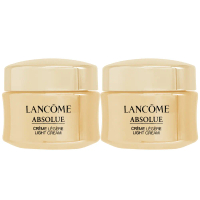 LANCOME 蘭蔻 絕對完美黃金玫瑰修護乳霜輕盈版(15ml)*2(效期2026.2 正貨)