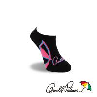 【Arnold Palmer】霓虹隱形襪-黑(船型襪/女襪/隱形襪)