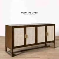 Meja Tv Minimalis Kayu Jati Buffet Minimalis Modern Rotan Rak Tv Aesthetic DP