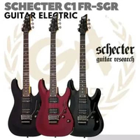 Schecter C1 FR SGR Electric Guitar | Gitar Listrik Up Down Tremolo MSBK