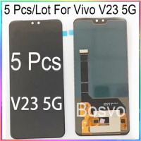 WholeSale 5 Pieces/Lot For Vivo V23 5G LCD Screen Display With Touch Digitizer Assembly