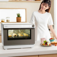 Steam Baking Oven Desktop Multi-Functional Household Capacity Electric Oven Air Frying, Steaming and Baking All-in-One Machine