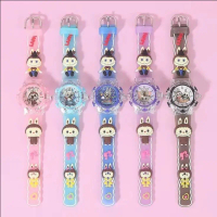jam tangan digital LED anak bisa bunyi bahan karet