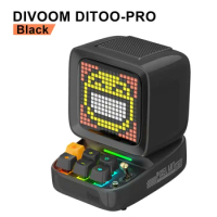 Divoom Ditoo-Pro game Speaker Retro Pixel Art Bluetooth Portable Alarm Clock DIY LED Display Board Cute Gift Light Decoration