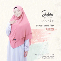 KERUDUNG JILAB INSTAN CERUTY BABY DOLL PREMIUM 2 LAYER ZASKIA KHIMAR UWAIS HIJAB TERBARU