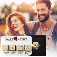 Date Night Dice After Dark Romantic Wood Couple Date Night Ideas What To  Watch Decision for Movie Dice Romantic Couples Games - AliExpress