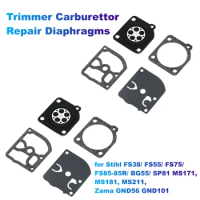 Trimmer Carburettor Repair Diaphragms for Stihl FS38/ FS55/ FS75/ FS85-85R/ BG55/ SP81 MS171, MS181, MS211,Zama GND56 GND101