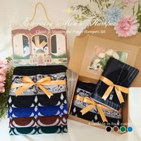 Hampers Pria Eksklusif Sajadah Turki Chenille Tenun + Sarung Tenun Dewasa + Peci + Tasbih Kayu | Exc