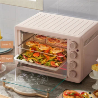 20L Mini Electric Oven Household Multifunctional Baking Pizza Oven Bread Toaster Air Fryer Microwave Ovens Kitchen Appliances