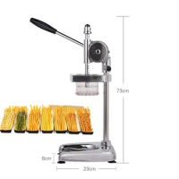 Footlong 30cm special Fries Maker Super Long French Fries Stainless Steel Potato Noodle Maker Machine manual Long potato machine
