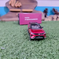Diecast Miniatur Toyota Fortuner merah skala 1:64