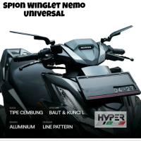 Spion Winglet VARIO 125 150 160 ADV PCX BEAT NMAX AEROX LEXI Universal (COD)