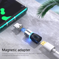 OTG Magnetic Adapter USB Type C Micro To Micro Type C Lighting Adapt OTG Type C For Xiaomi Smart Phone Connector Adapter