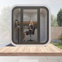 Prefab modular mini home container houses office outdoor apple cabin garden villa