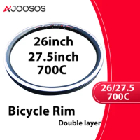 26/27.5Inch 700C Bicycle Rim 36 Spokes Holes Aluminum Alloy Electric Bicycle Tire Rim Frame MTB EBike Wheel Cycling Accessories