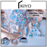 KIYO Pipa Filter Yajue 100 Pipa Holder Penyaring Filter Visibel  Isi 100 pcs